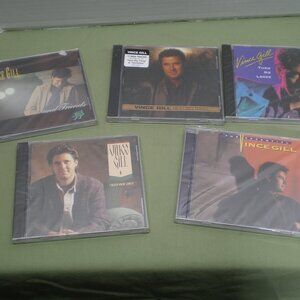 5 Vince Gill CDs, All Sealed
